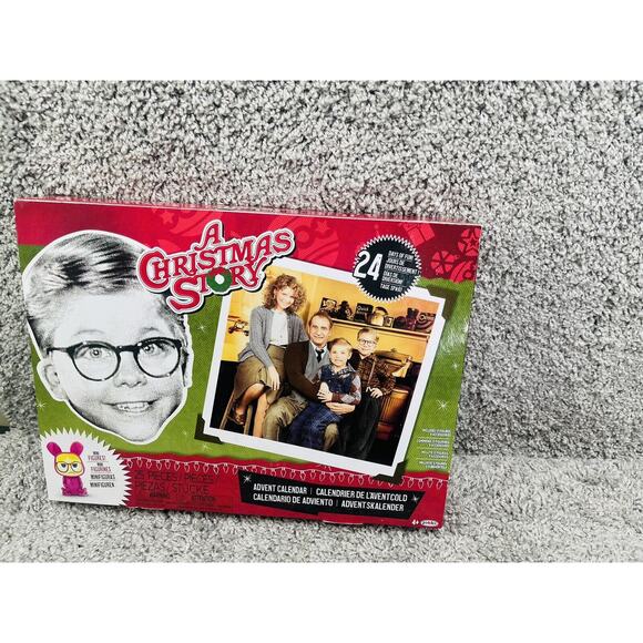 Jakks A Christmas Story 24 Day Advent Calendar Brand New Factory Sealed Box - Picture 2 of 12
